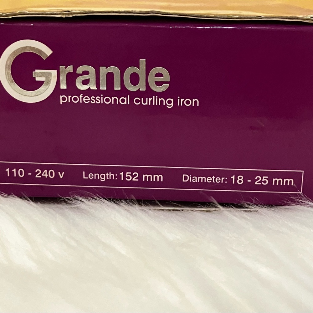 Herstyle Vibrant Purple Hair Curling Wand - Picture 5 of 7